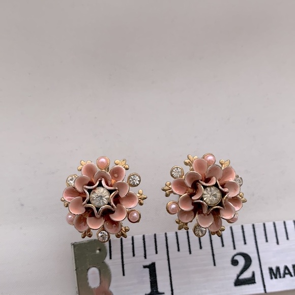 MCM thread back earrings - Picture 6 of 7